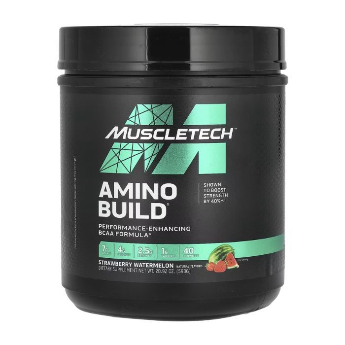 MUSCLETECH AMINO BUILD STRAWBERRY WATERMELON 593G
