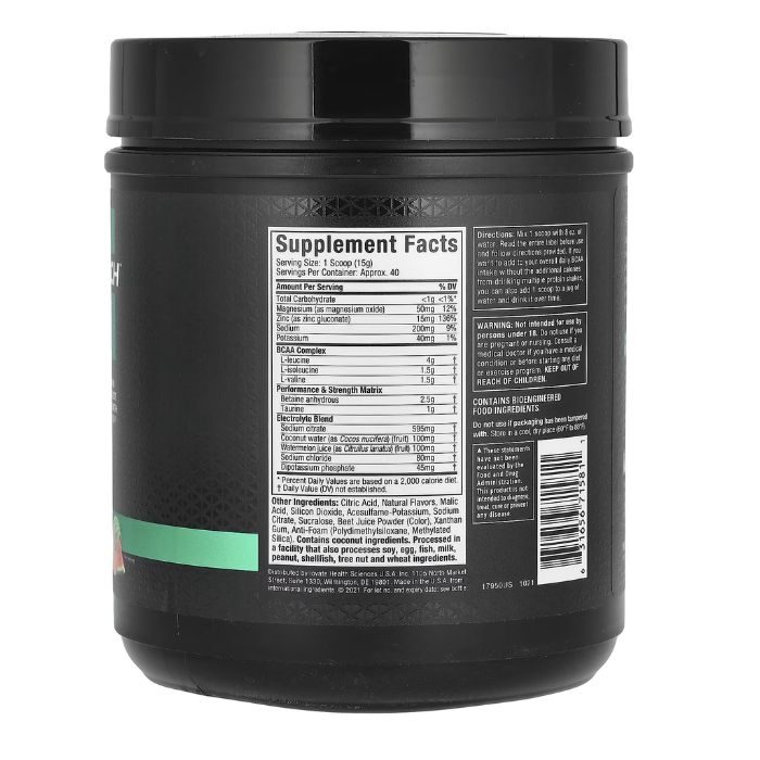 MUSCLETECH AMINO BUILD STRAWBERRY WATERMELON 593G