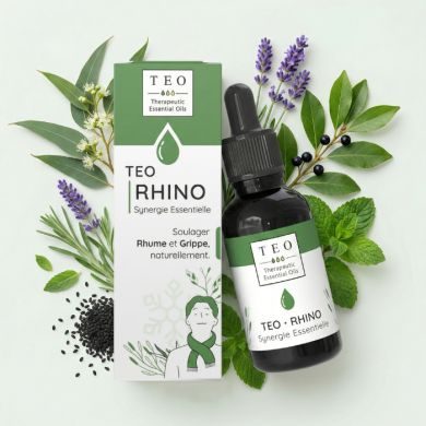 TEO THERAPEUTIC ESSENTIAL OILS RHINO SYNERGIE ESSENTIELLE 10ML