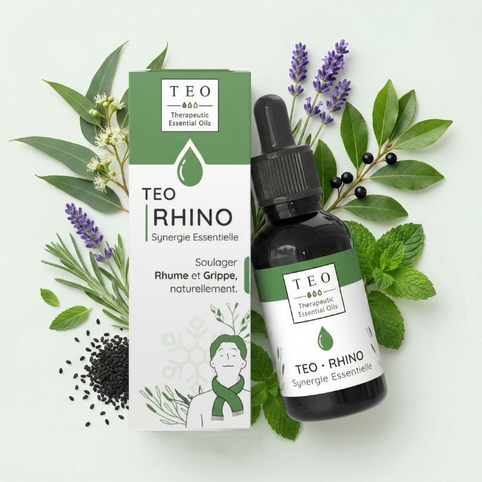 TEO THERAPEUTIC ESSENTIAL OILS RHINO SYNERGIE ESSENTIELLE 10ML