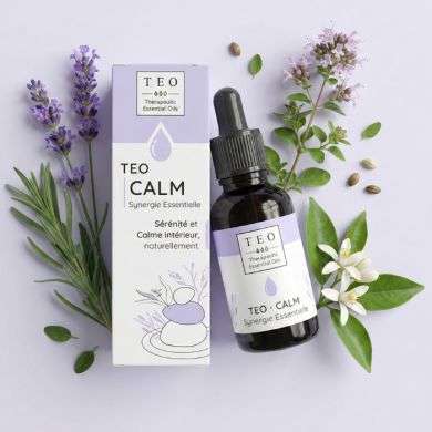 TEO THERAPEUTIC ESSENTIAL OILS CALM SYNERGIE ESSENTIELLE 10ML