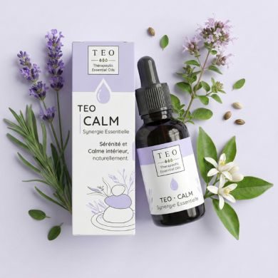 TEO THERAPEUTIC ESSENTIAL OILS CALM SYNERGIE ESSENTIELLE 10ML