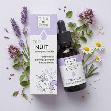 TEO THERAPEUTIC ESSENTIAL OILS NUIT SYNERGIE ESSENTIELLE 10 ML