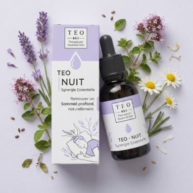 TEO THERAPEUTIC ESSENTIAL OILS NUIT SYNERGIE ESSENTIELLE 10 ML