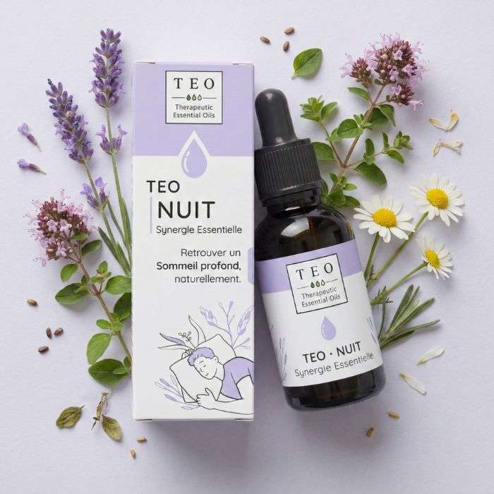 TEO THERAPEUTIC ESSENTIAL OILS NUIT SYNERGIE ESSENTIELLE 10 ML