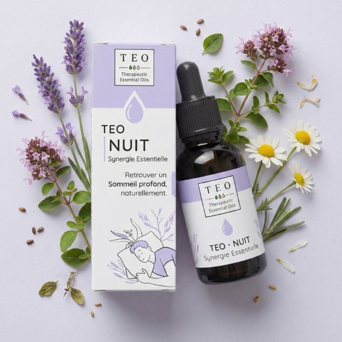 TEO THERAPEUTIC ESSENTIAL OILS NUIT SYNERGIE ESSENTIELLE 10 ML