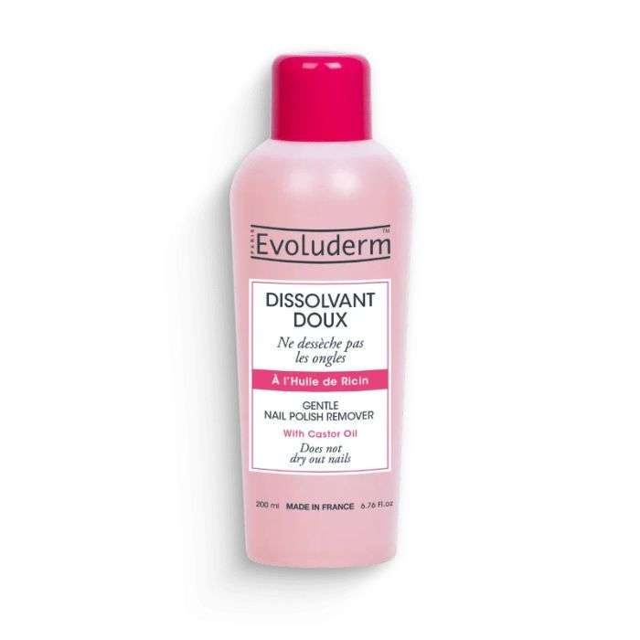 EVOLUDERM DISSOLVANT DOUX A L HUILE DE RICIN 200 ML