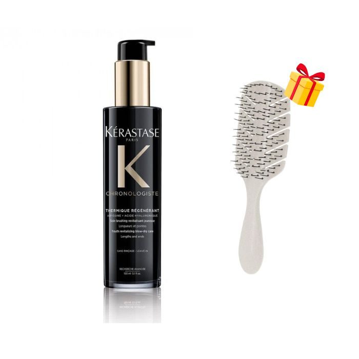 KERASTASE OFFRE CHRONOLOGISTE THERMIQUE REGENERANT 150ML + BROSSE GM OFFERTE