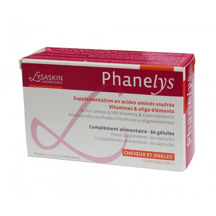 PHANElys complément alimentaire pour les cheveux et les ongles PHANElys complément alimentaire pour les cheveux et les ongles
