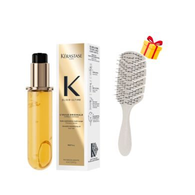 KERASTASE ELIXIR ULTIME HUILE SUBLIMATRICE MULTI USAGE CHEVEUX TERNES RECHARGE 75 ML 