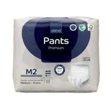 ABENA PANTS PREMIUM M2 MEDIUM 15 PIECES