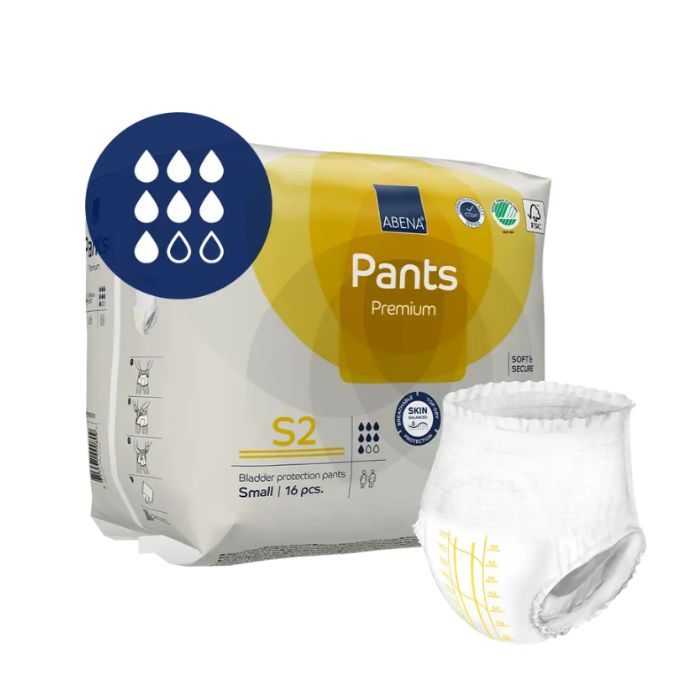 ABENA PANTS PREMIUM S2 16 PIECES