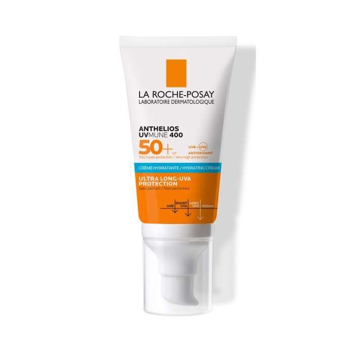 LA ROCHE POSAY OFFRE ANTHELIOS UVMUNE 400 CREME HYDRATANTE SPF 50+ INVISIBLE 50 ML + EAU THERMALE 50ML OFFERT