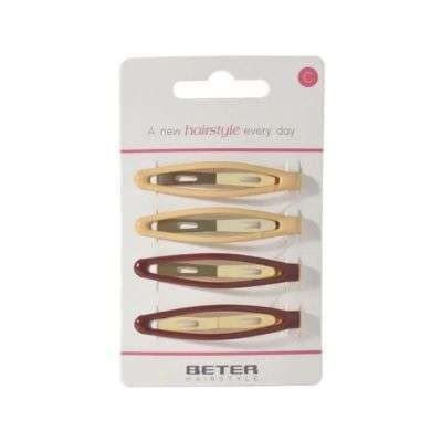 BETER CLIPS CHEVEUX 4 PIECES REF 19230