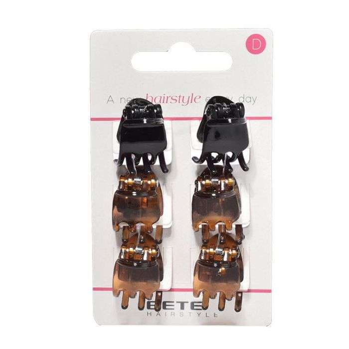 BETER LINI PINCES CHEVEUX LOT DE 6 REF 19233
