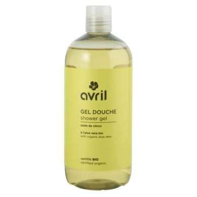 AVRIL GEL DOUCHE ZESTE DE CITRON A L ALOE VERA BIO 500 ML