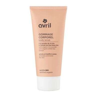 AVRIL GOMMAGE CORPOREL A LA POUDRE DE RIZ BIO 200 ML
