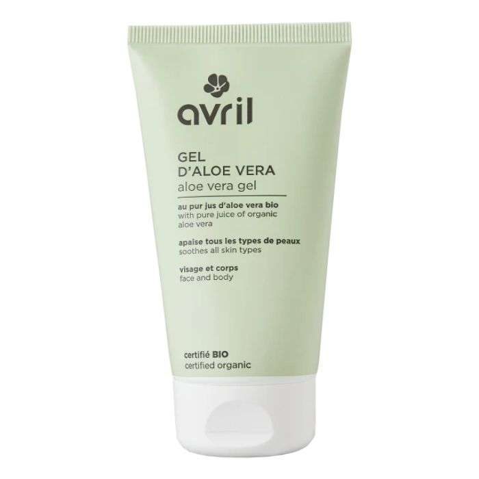 AVRIL GEL D ALOE VERA VISAGE CORPS ET CHEVEUX 150 ML