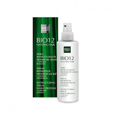 Bio12 Natural Hair sérum réparateur aux protéines de blé 200 ml Bio12 Natural Hair sérum réparateur aux protéines de blé 200 ml