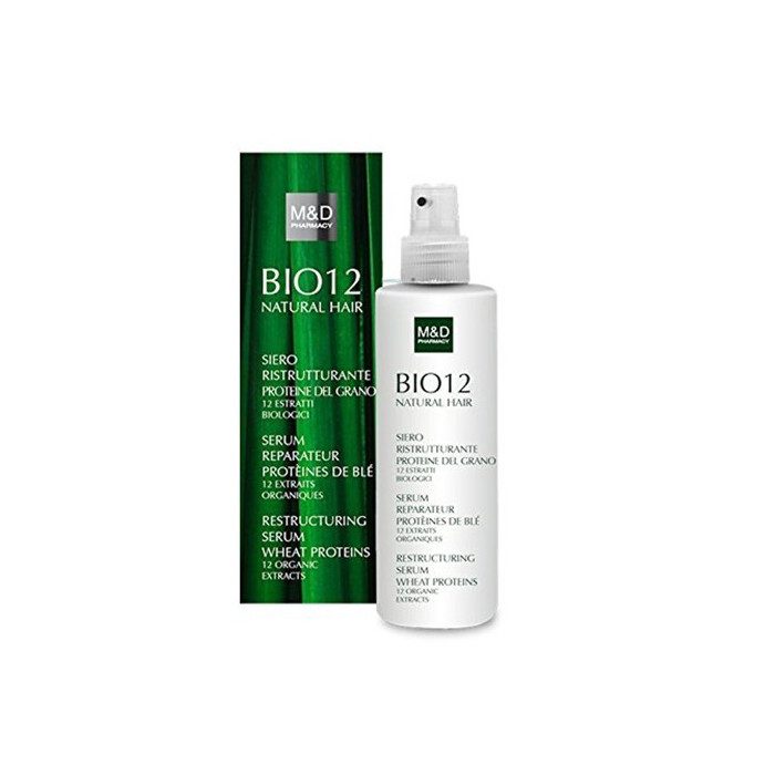 Bio12 Natural Hair sérum réparateur aux protéines de blé 200 ml Bio12 Natural Hair sérum réparateur aux protéines de blé 200 ml