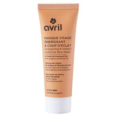 AVRIL MASQUE VISAGE ENERGISANT ET COUP D ECLAT 50 ML