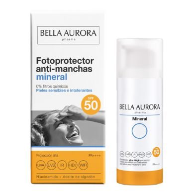 BELLA AURORA FOTOPROTECTOR ANTI TACHES MINERAL SPF50 50ML
