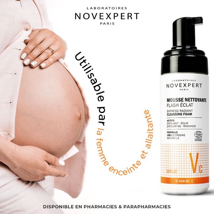 NOVEXPERT FLASH ECLAT MOUSSE NETTOYANTE 150 ML