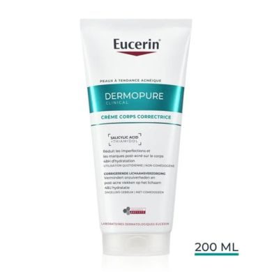 EUCERIN OFFRE 1 DERMOPURE CREME CORPS TRIPLE ACTION 200 ML ACHETE 1 OFFERT