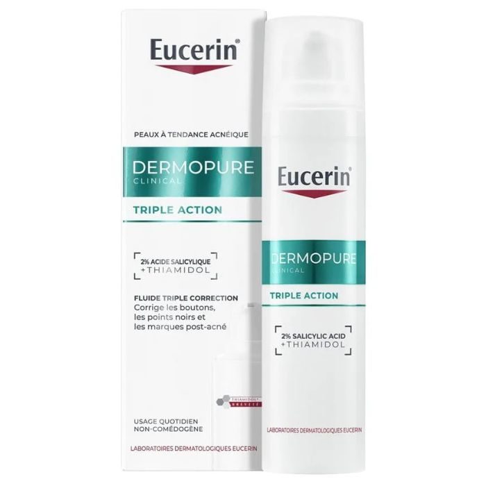 EUCERIN OFFRE DERMOPURE SERUM TRIPLE ACTION 40 ML + OIL CONTROL 50ML OFFERT