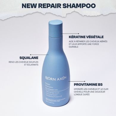 BJORN AXEN SHAMPOING REPARATEUR CHEVEUX SECS 250 ML