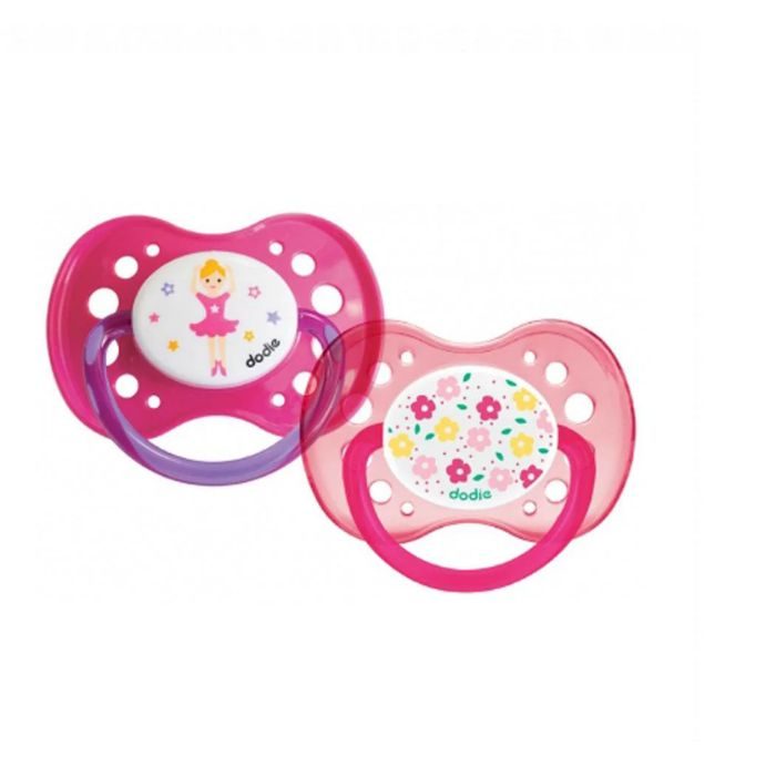 DODIE 2 SUCETTES ANATOMIQUES +18M A47