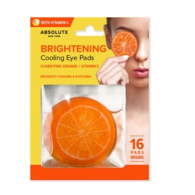 ABSOLUTE NEW YORK COOLING EYE PADS 16 PADS VITAMINE C