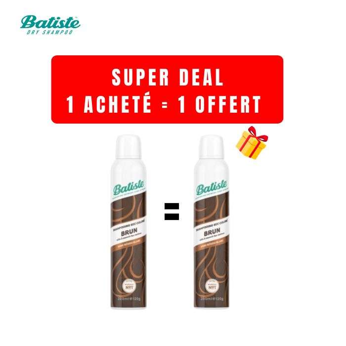 BATISTE SHAMPOOING SEC BRUN 200 ML