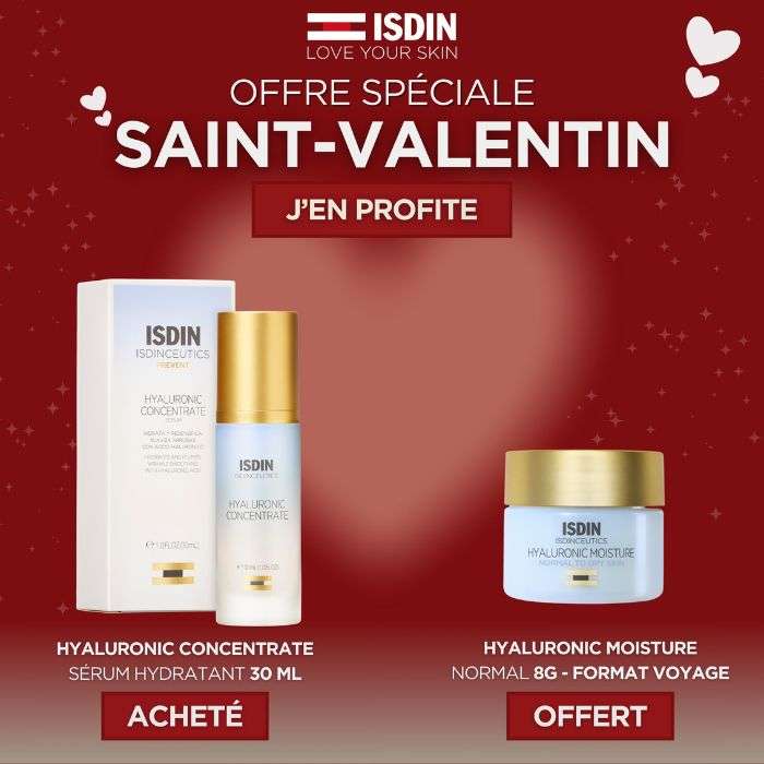 ISDIN OFFRE HYALURONIC CONCENTRATE 30 ML + HYALURONIC MOISTURE 8G OFFERT