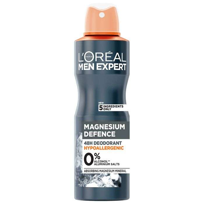 L'OREAL PARIS MEN EXPERT MAGNESIUM DEFENSE0 ALCOHOL 150 ML