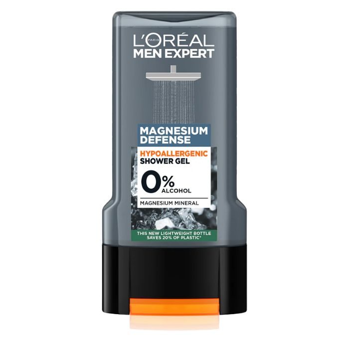 L'OREAL MEN EXPERT MAGNESIUM DEFENSE GEL DOUCHE HYPOALLERGENIQUE 300ML