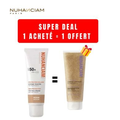 NUHANCIAM CREME SOLAIRE TEINTEE MEDIUM SPF 50+ 50ML