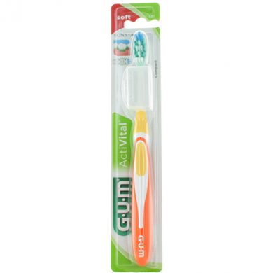 Gum Activital Brosse à Dents Souple 581   Gum Activital Brosse à Dents Souple 581
