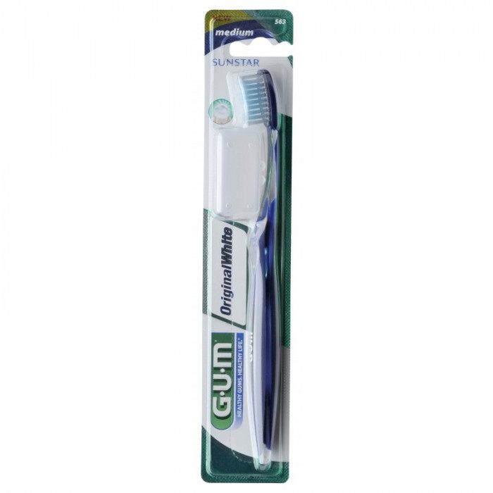 Gum Original White Brosse à Dents Medium 563 Gum Original White Brosse à Dents Medium 563