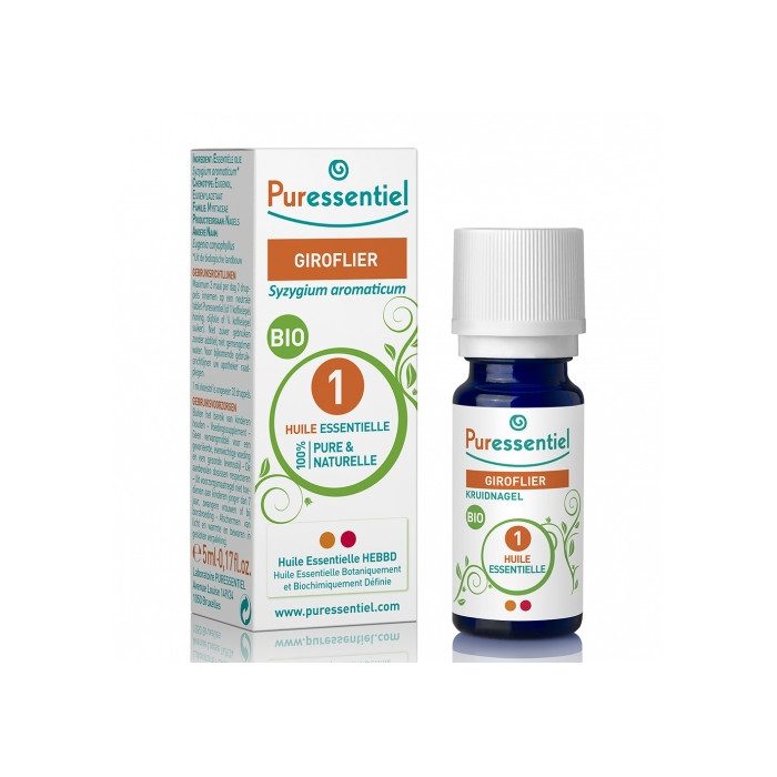 PURESSENTIEL HUILE ESSENTIELLE GIROFLIER BIO PURESSENTIEL HUILE ESSENTIELLE GIROFLIER BIO