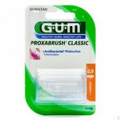 Gum - Proxabrush classic brossettes 412 recharges 0.9mm Gum - Proxabrush classic brossettes 412 recharges 0.9mm