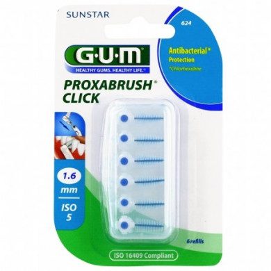 Gum Proxa Click 1,6mm 6 624 Gum Proxa Click 1,6mm 6 624
