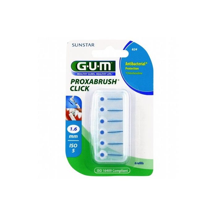 Gum Proxa Click 1,6mm 6 624 Gum Proxa Click 1,6mm 6 624
