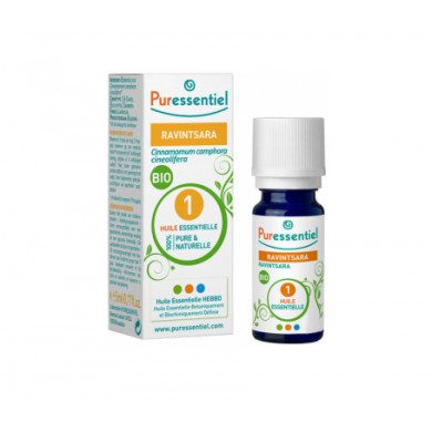 Puressentiel Huile Essentielle Ravintsara Bio 5ml  Puressentiel Huile Essentielle Ravintsara Bio 5ml