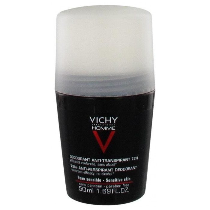 Vichy Homme Déodorant Anti-Transpirant 72H Roll On 50 ml Vichy Homme Déodorant Anti-Transpirant 72H Roll On 50 ml