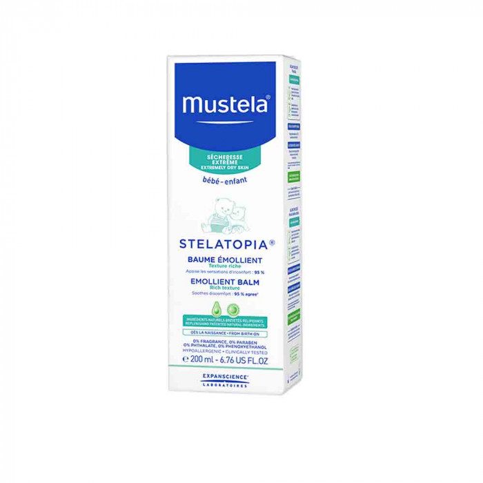 MUSTELA STELATOPIA® BAUME ÉMOLLIENT 200ML - Mustela - Soins corps