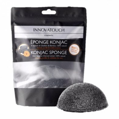 INNOVATOUCH Eponge Konjac Charbon INNOVATOUCH Eponge Konjac Charbon