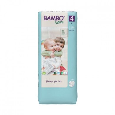 BAMBU NATURE COUCHES BEBE 4 ,7-14 KG/48 UNITES BAMBU NATURE COUCHES BEBE 4 ,7-14 KG/48 UNITES