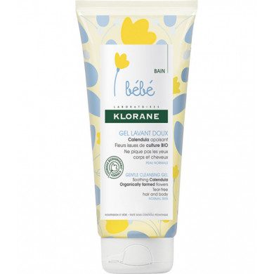 KLORANE BEBE Gel Douceur Moussant Corps et Cheveux - 200 ml KLORANE BEBE Gel Douceur Moussant Corps et Cheveux - 200 ml
