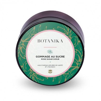 BOTANIKA Gommage au sucre parfumé à la Rose BOTANIKA Gommage au sucre parfumé à la Rose